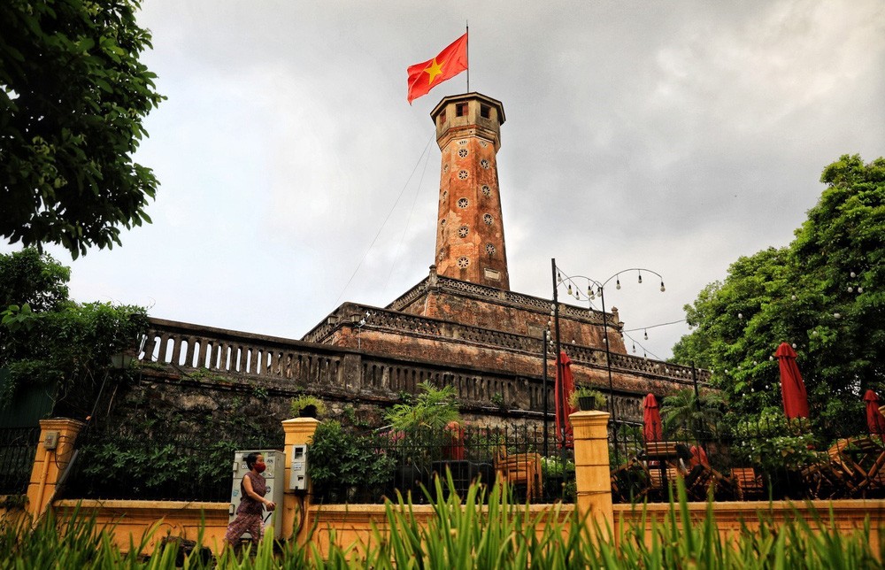 Hanoi Adorned with Red Flags on National Day