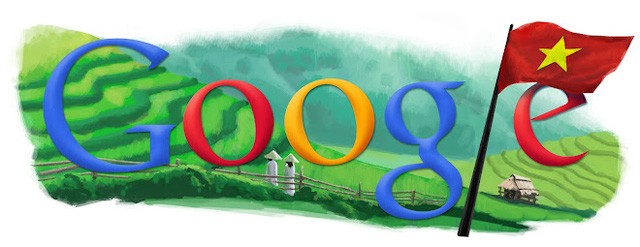 Google Doodle Features Vietnam National Flag on National Day