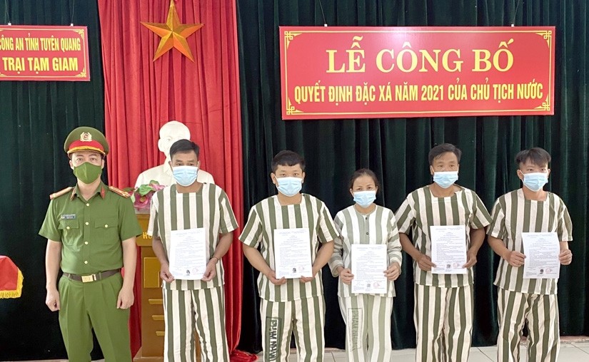prisoners express gratitude for government amnesty