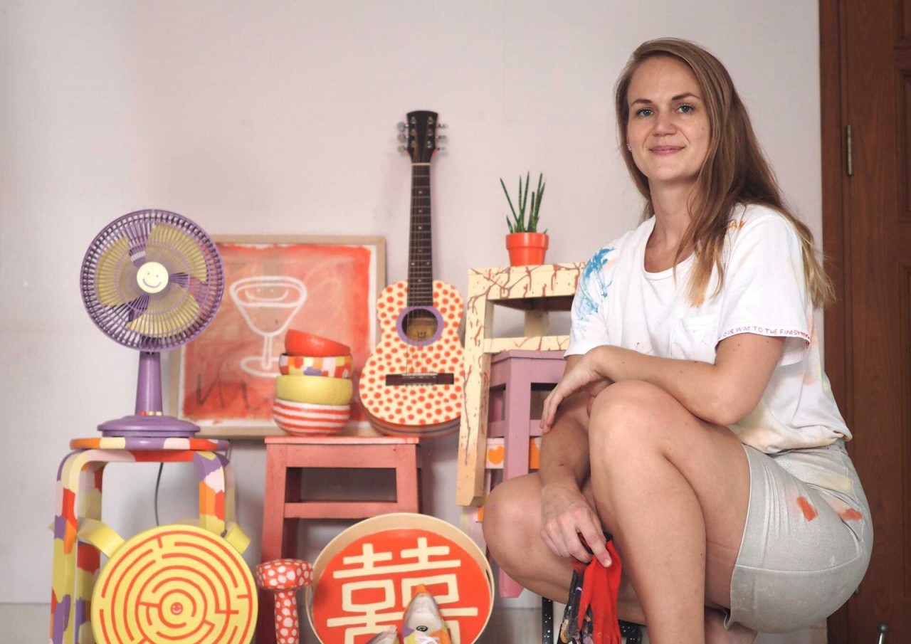 swedish artist auctions re designed items for covid fundraising
