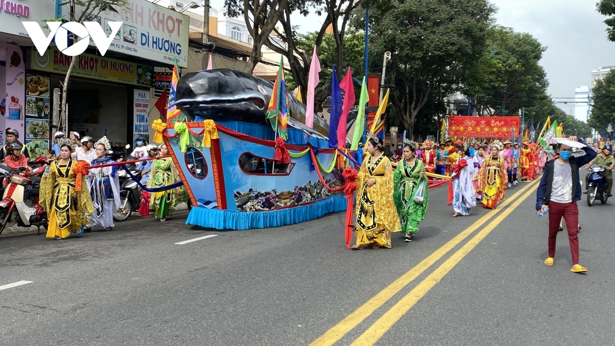 Impressive whale worshipping festival in Vung Tau city