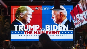 world breaking news today october 5 biden up 14 points on trump following chaotic debate