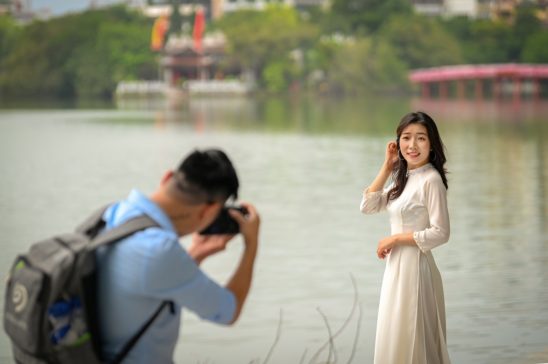 graceful hanoi in autumn days