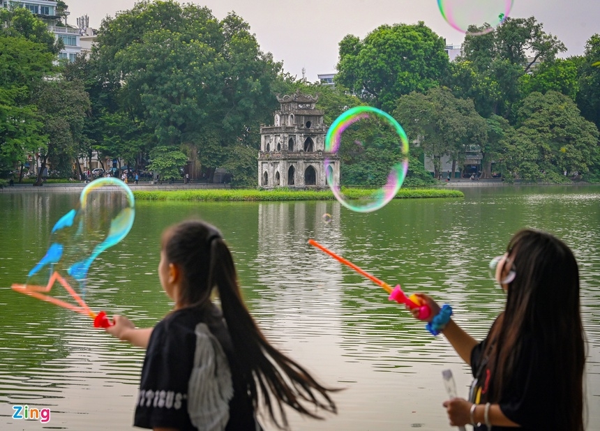 Graceful Hanoi in autumn days