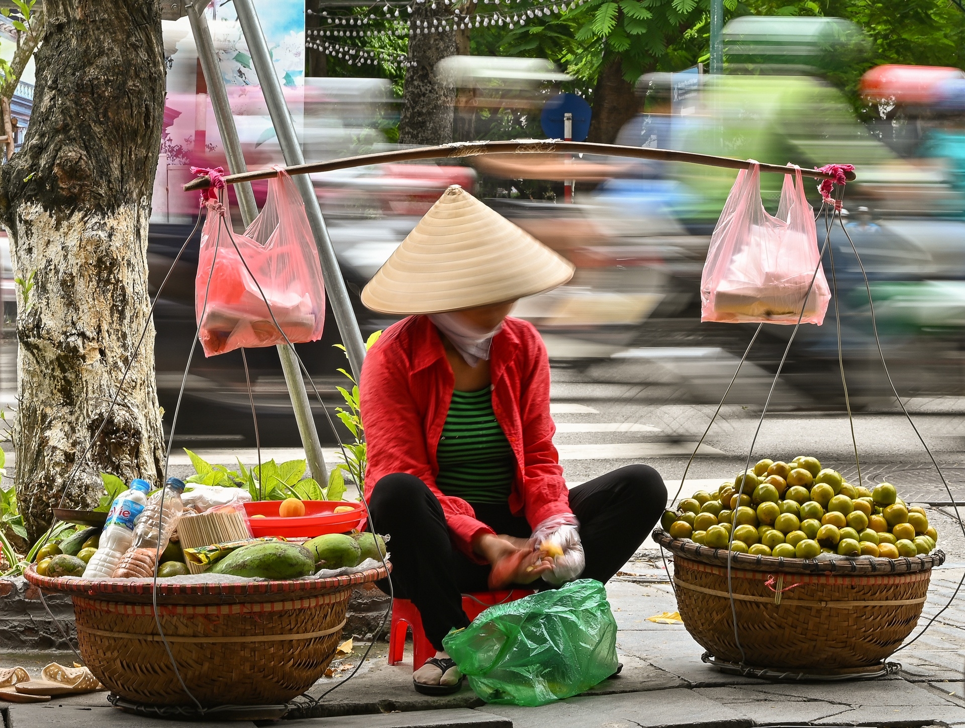 graceful hanoi in autumn days