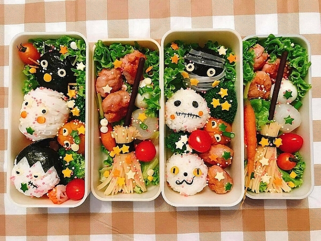 Creative bentos of an oversea Vietnamese in the Land of Rising Sun