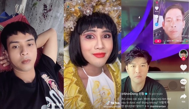 vietnamese tiktoker becomes a craze by staring at the camera