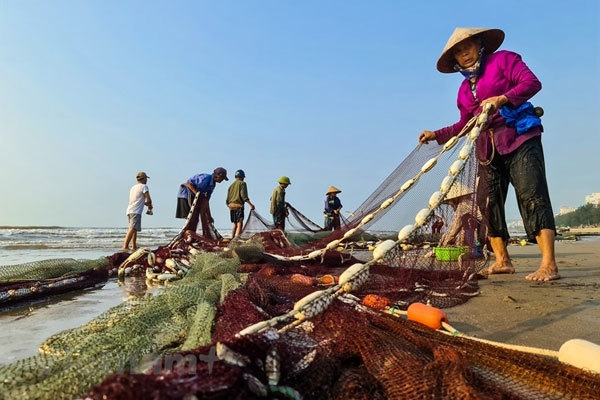 Off-the-beaten-track fishing village in Sam Son Beach