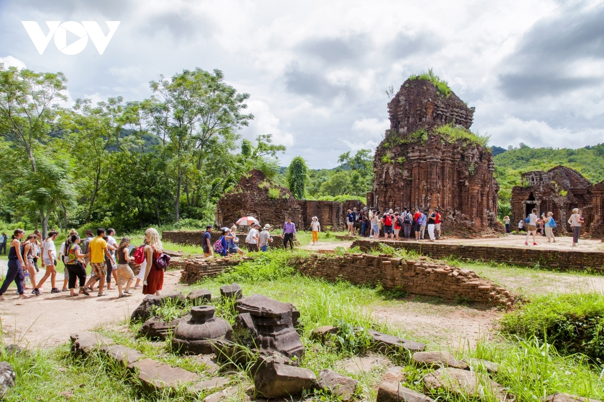 My Son sanctuary in Central Vietnam (Photo: VOV) 