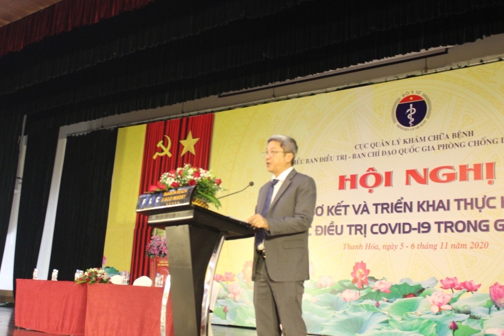 Deputy Minister of Health Nguyen Truong Son said on Friday (Photo: Zing News) 