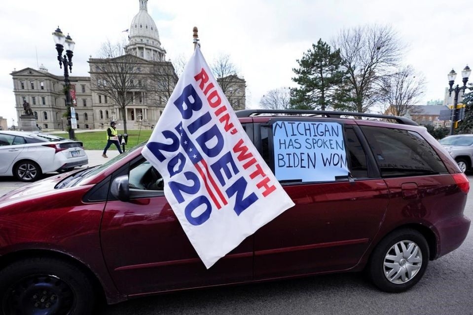 The move is another setback in Trump’s efforts to use unconventional means to undermine the results of the 3 November election (Photo: Yahoo Movies Canada) 