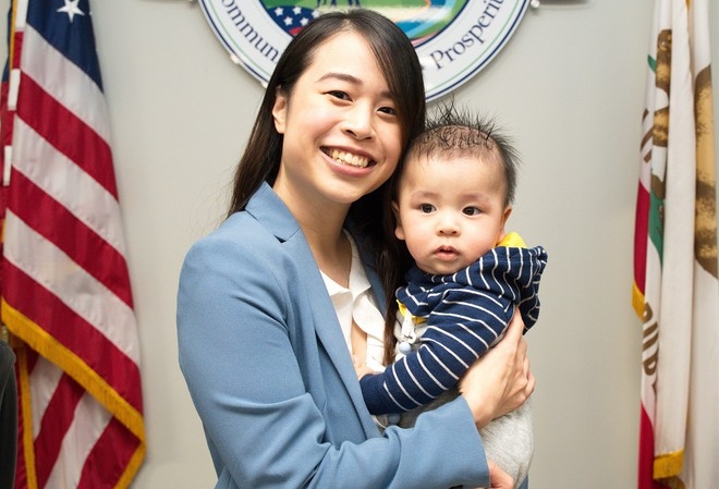 vietnamese malaysian becomes californias youngest non white female mayor