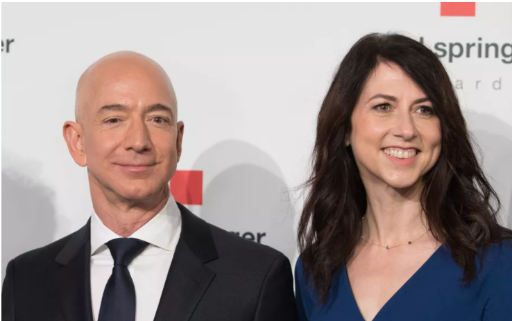 MacKenzie bezos with then-husband jeff in berlin april 2018 (photo: vox) 