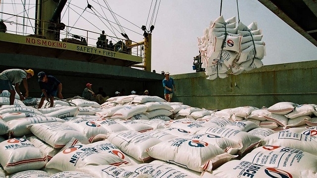 Rice exporters in Vietnam (Photo: Nhan Dan) 