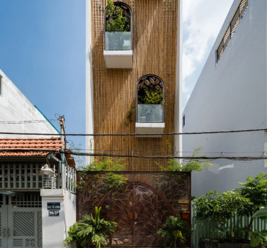 Artfully-designed 'floating nest' house in Vietnam covered in French architectural magazine