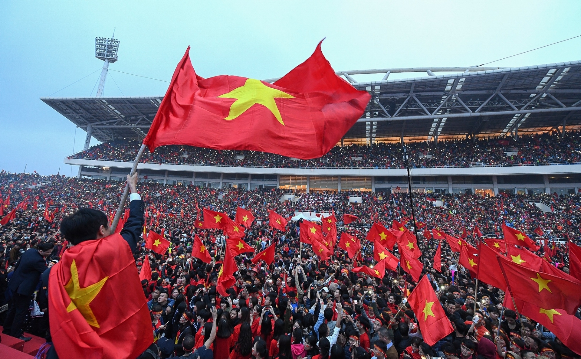 Hanoi's stadium ranks fifth in top stadiums in Southeast Asia