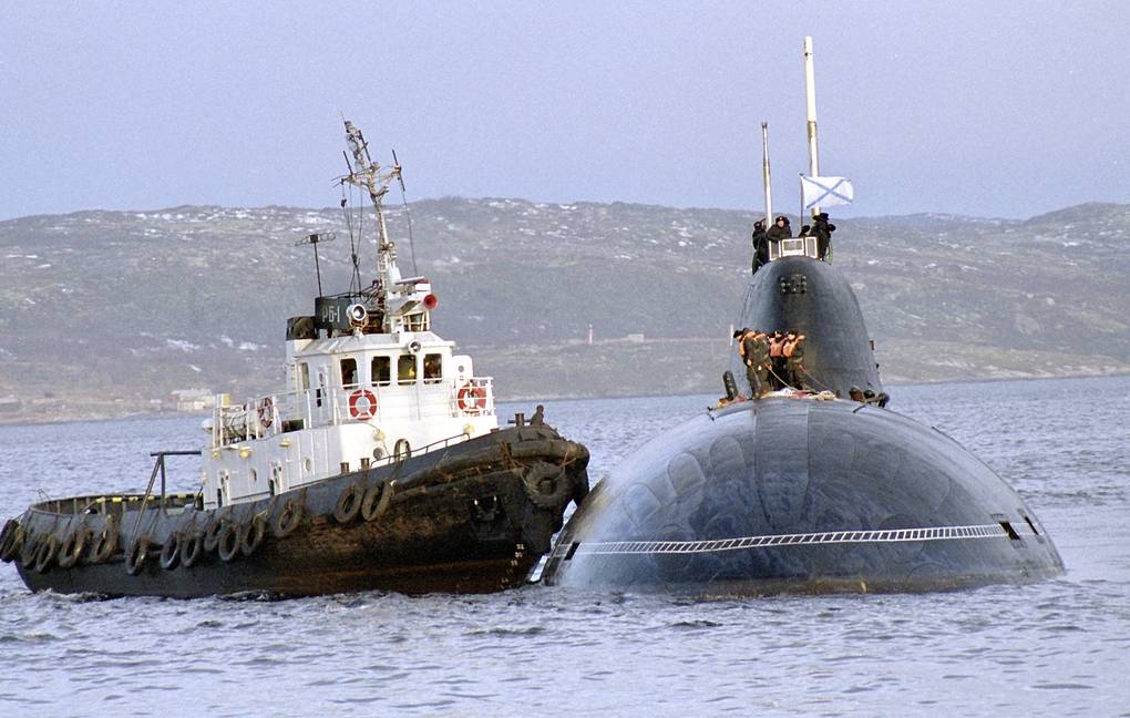 Project 971 nuclear-powered submarine Vepr (Photo: TASS)  