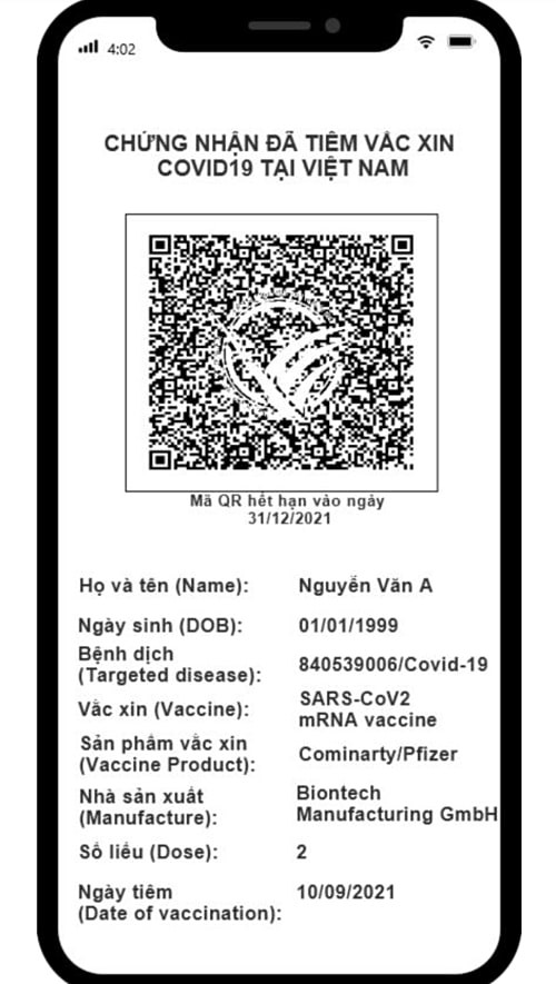 Vietnam Plans to Issue Its Own Covid Vaccine Passport