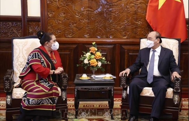 President Nguyen Xuan Phuc Receives New Foreign Ambassadors