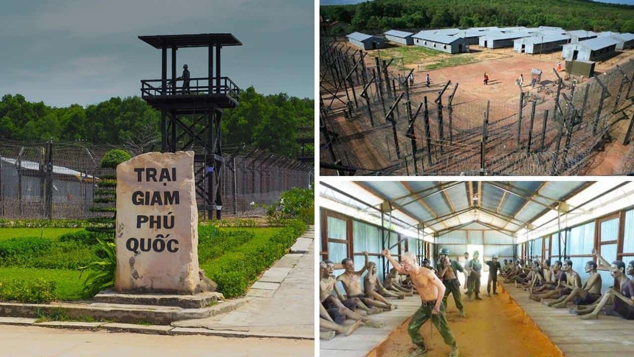 Two famous prisons in Southern Vietnam