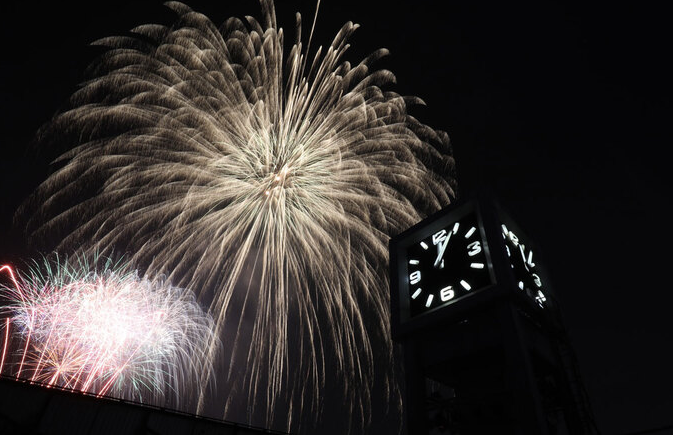 watch new year fireworks from up close with video