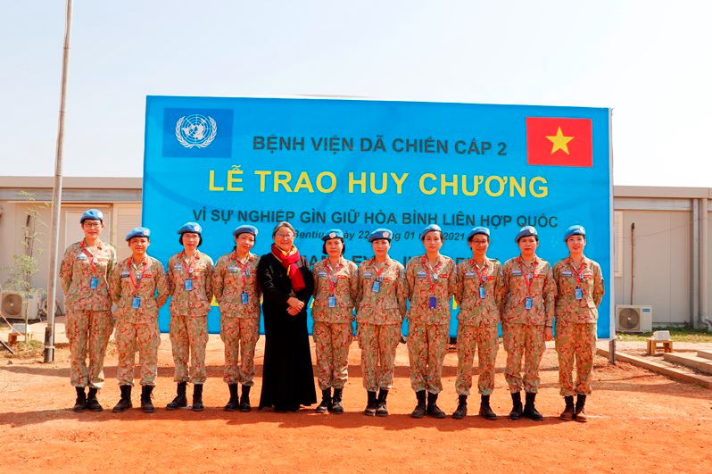 Vietnam’s field hospital in South Sudan honored for outstanding contributions