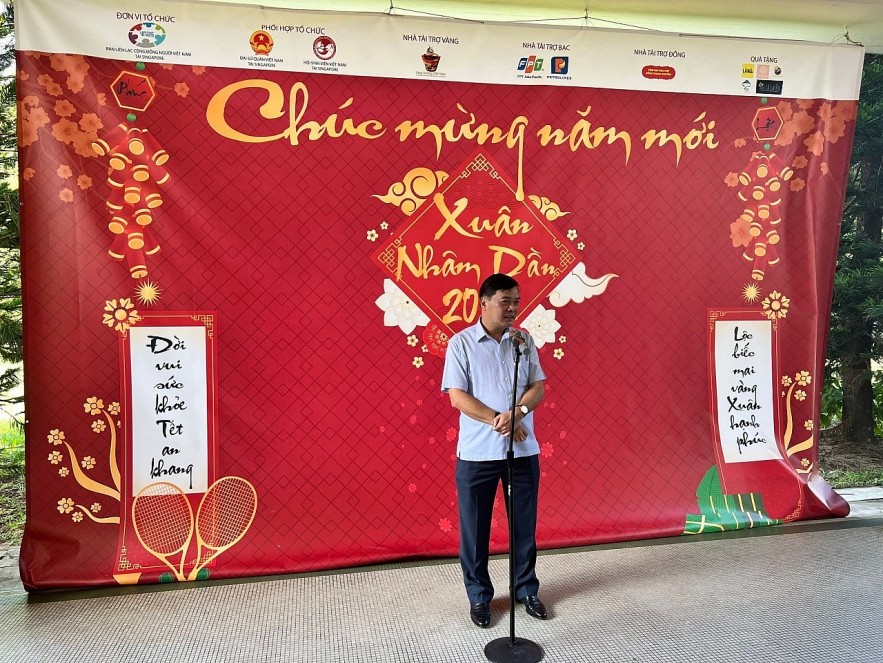 Vietnamese Community in Singapore Holds Contest to Make Banh Chung