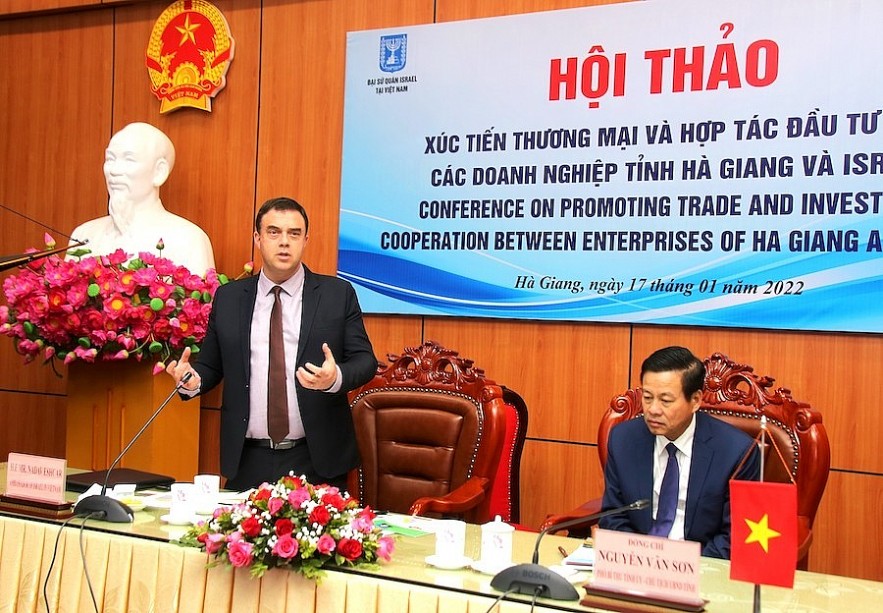 Trade and Investment Ties Between Ha Giang and Israel Boosted