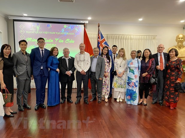 Diplomatic agencies in Australia, Italy, Russia hold Tet gatherings with overseas Vietnamese