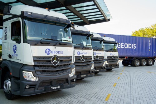 GEODIS Takes Delivery of Mercedes Trucks to Service its Expanding Asian Road Network