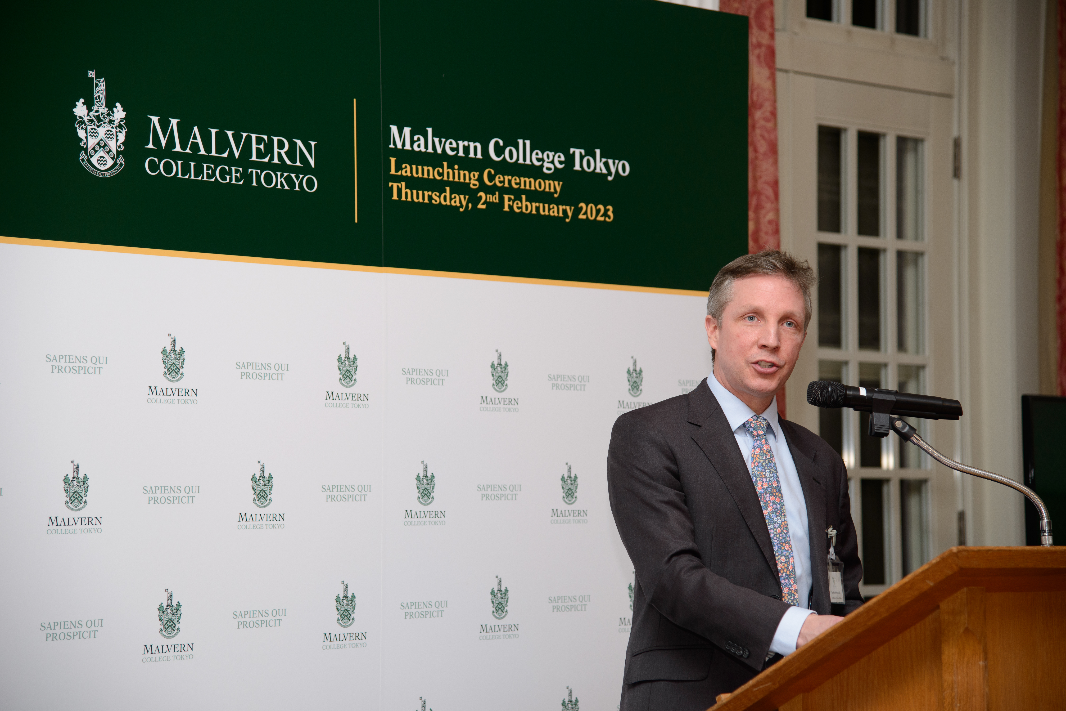 Mr Keith Metcalfe, Headmaster of Malvern College shared the history of Malvern College and explained the ethos that lies at the heart of a Malvern Education