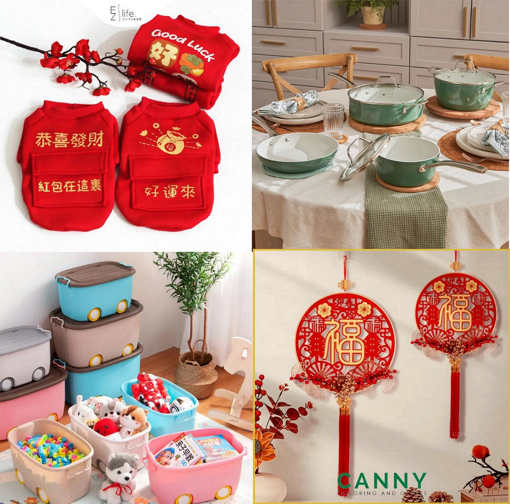 Four Budget-Friendly Finds on Shopee Live To Transform Your Home this Chinese New Year