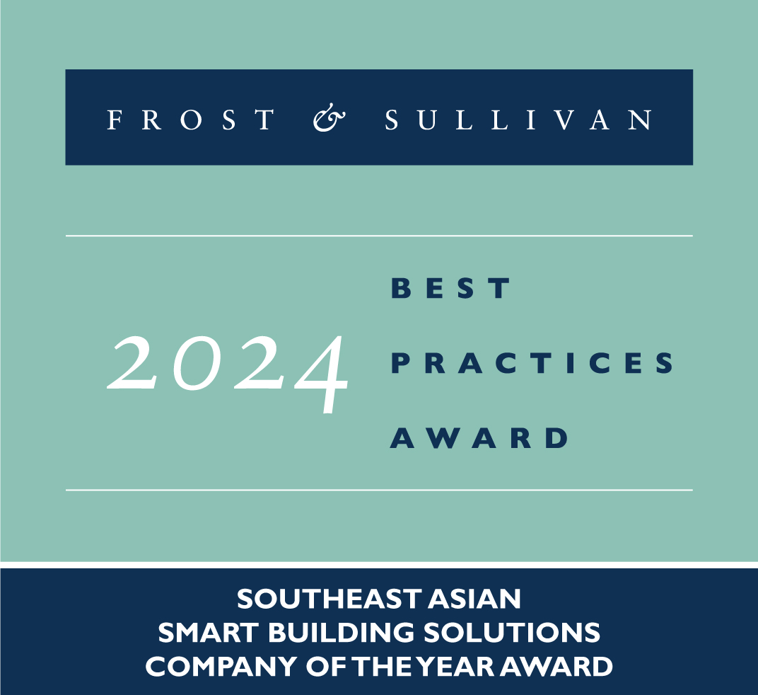 Azbil Wins Frost & Sullivan's 2024 Southeast Asia Company of the Year Award