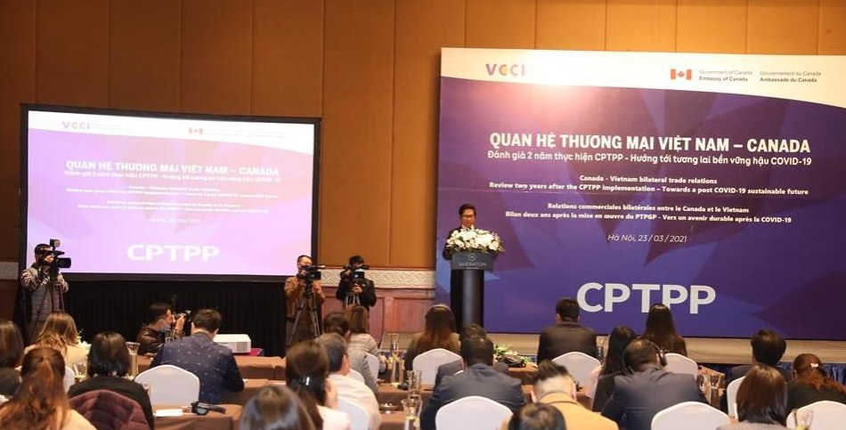 vietnam canada bilateral trade turnover hit record thanks to cptpp