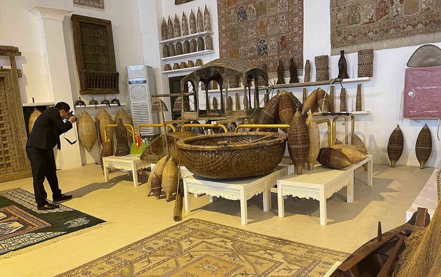 Vietnams Traditional Fishing Gear Exhibition Established in Saudi