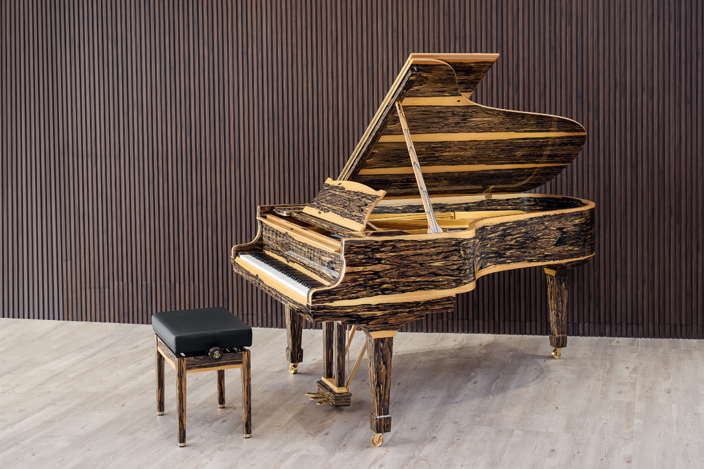 The Steinway Crown Jewel on which Joja Wendt performed on during the event