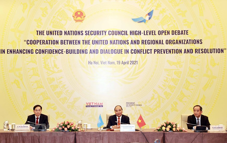 Vietnamese President chairs UNSC's high-level open debate