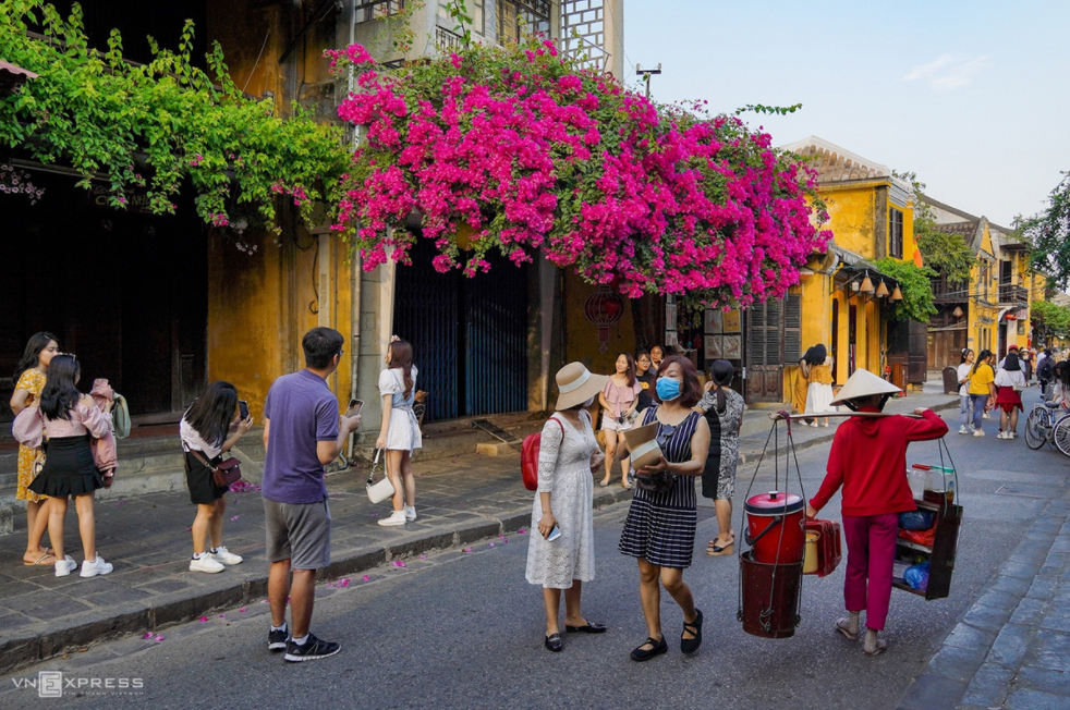 Hoi An ancient streets' summer flowers