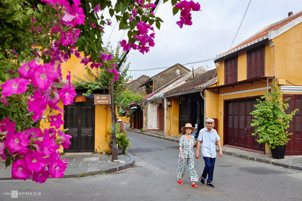 Hoi An ancient streets' summer flowers