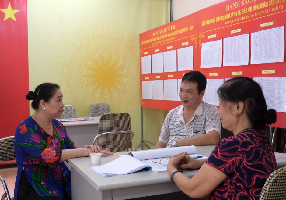 Hanoi's streets decorated for national election