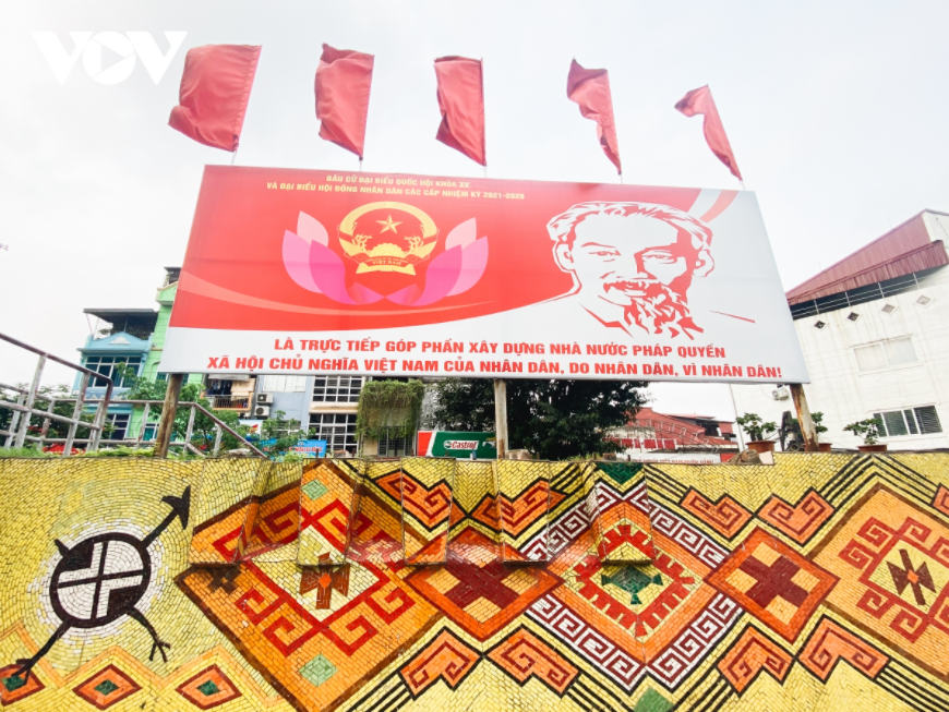 Hanoi's streets decorated for national election