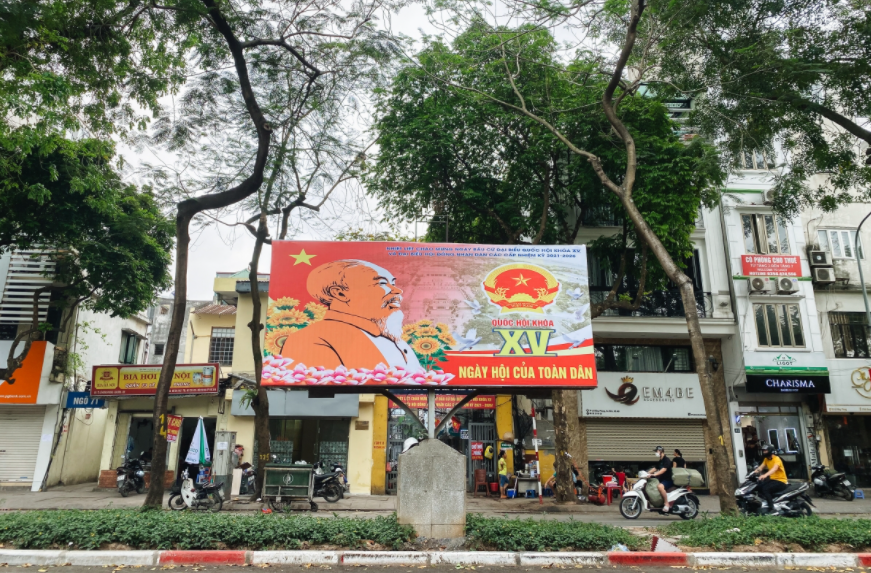 Hanoi's streets decorated for national election