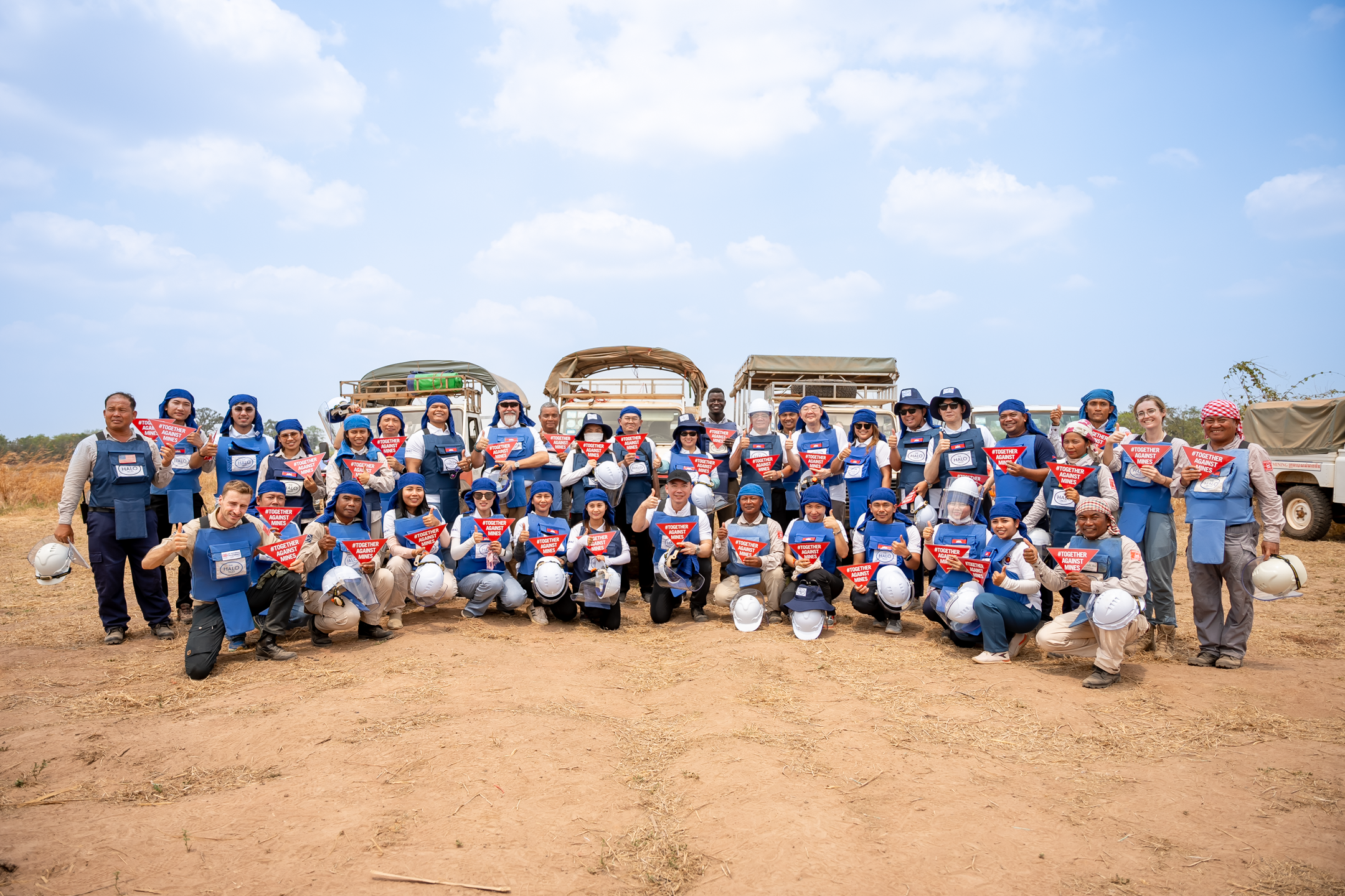 Prince Holding Group, one of the leading business groups in Cambodia, was invited by the ASEAN Regional Mine Action Center (ARMAC) to celebrate International Mine Awareness Day and Assistance in Mine Action, themed 'Rising Stronger: Building Resilience in Mine-Affected Regions.'