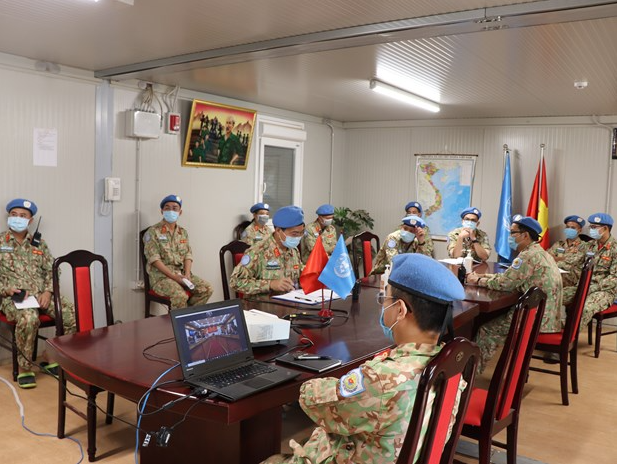 Vietnam's peacekeepers overcome difficulties to accomplish mission