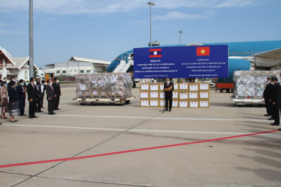 Vietnam - first country to send much needed financial, medical support to help Laos fight COVID