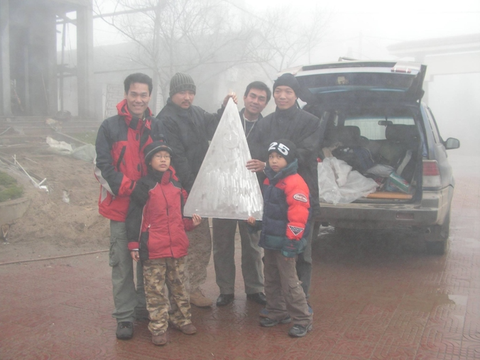 Making of a monument: creator of Fansipan's stainless steel peak revisits mountain summit