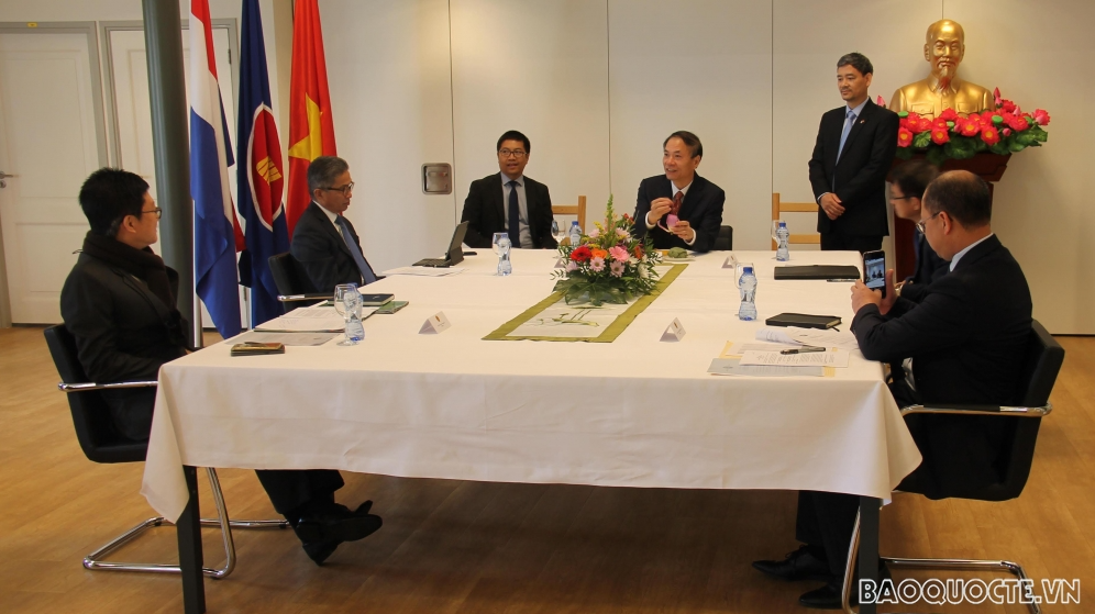 vietnam embassy to netherlands takes over asean committee in the hague rotating chair