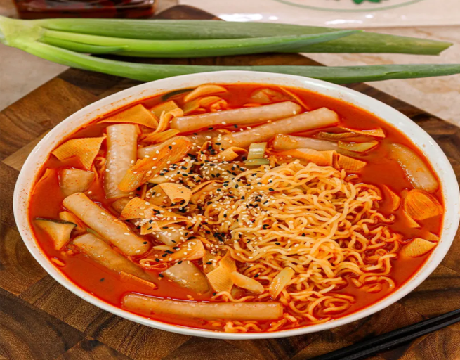 How to make trendy Korean Tteokbokki from Vietnamese rice paper?