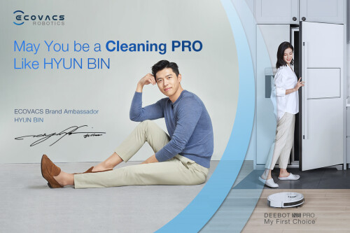 ECOVACS ROBOTICS Kicks Off: May You be a Cleaning PRO like Hyun Bin" Mid-Year Sale Campaign