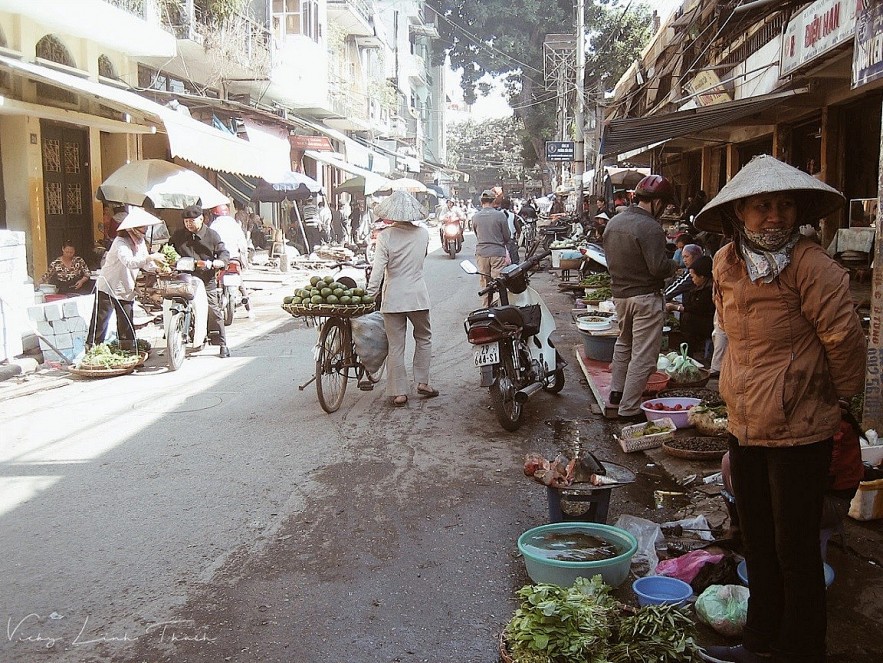Photo: Hang Da Market 14 Years Ago